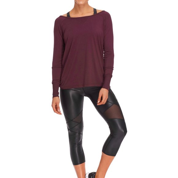 Body Glove NYX Capri Legging in Wet Look XS-XL - Picture 10 of 10